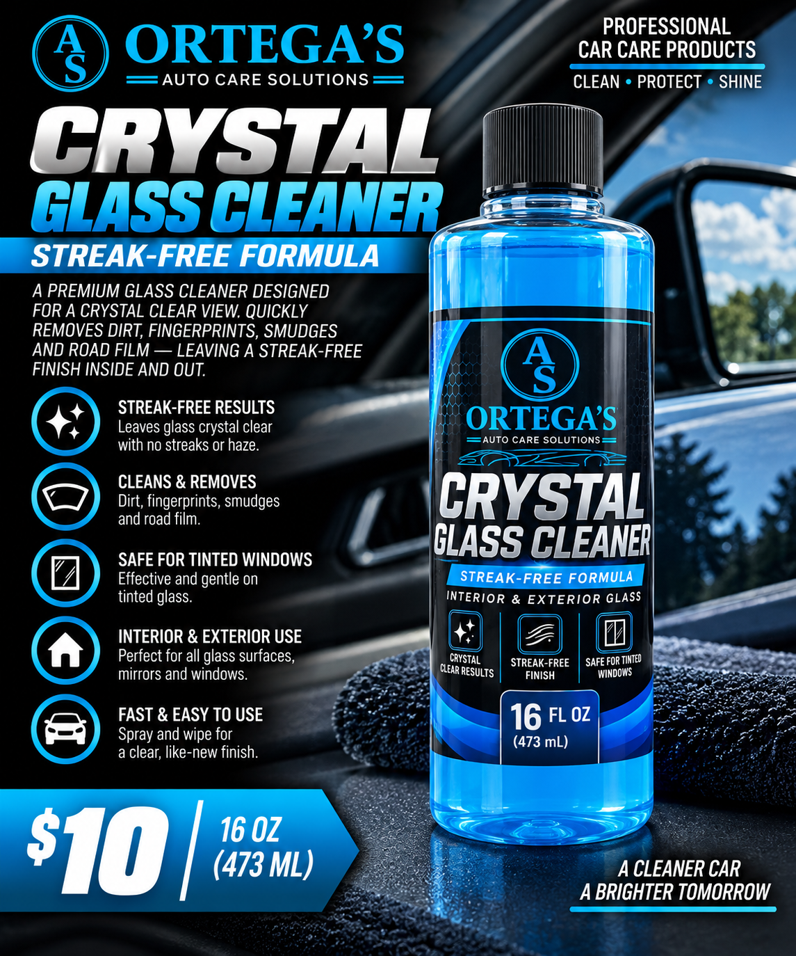 Crystal Glass Cleaner