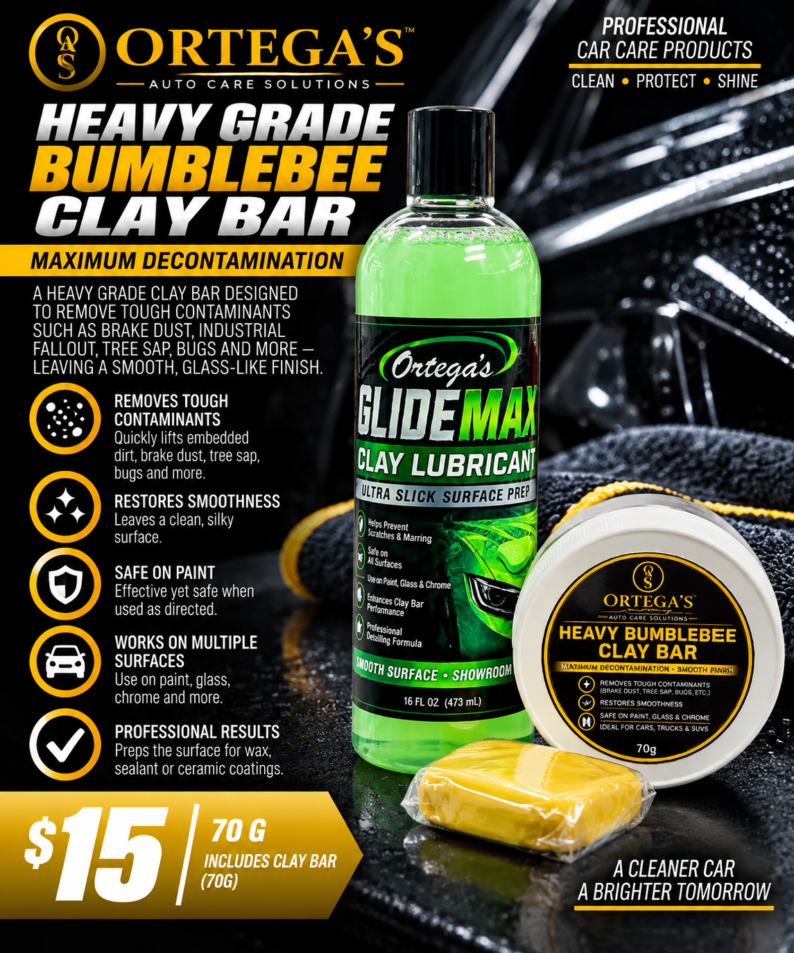 Heavy Bumblebee Clay Bar
