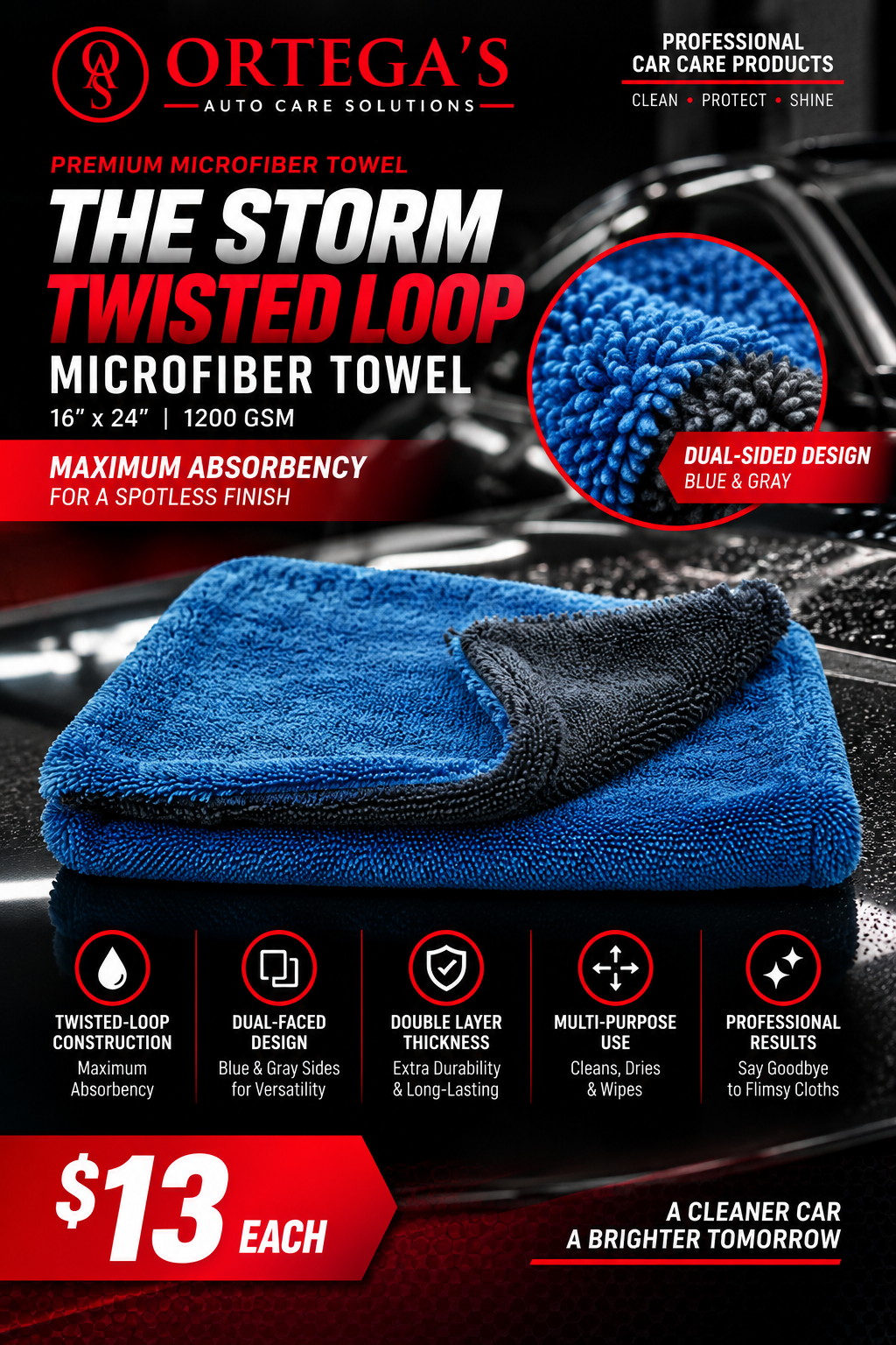 Storm Twisted Loop Microfiber